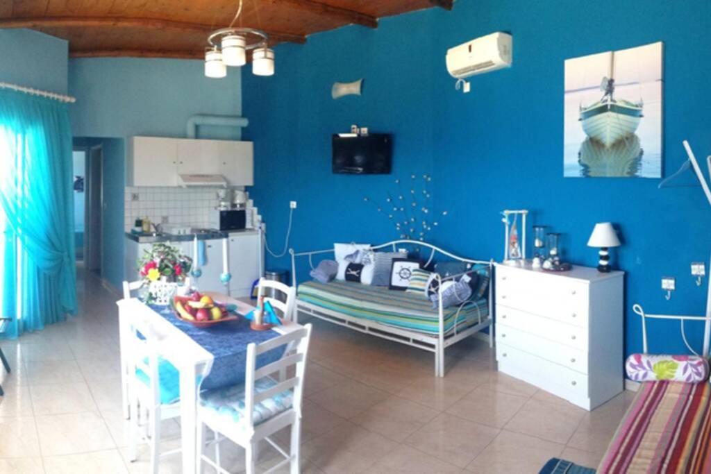 Great Sea-View Apartment. Khóra Sfakíon Zewnętrze zdjęcie